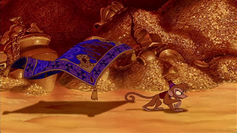 A Journey Beyond Limits: Aladdin's Exploration on a Magical Flying Carpet